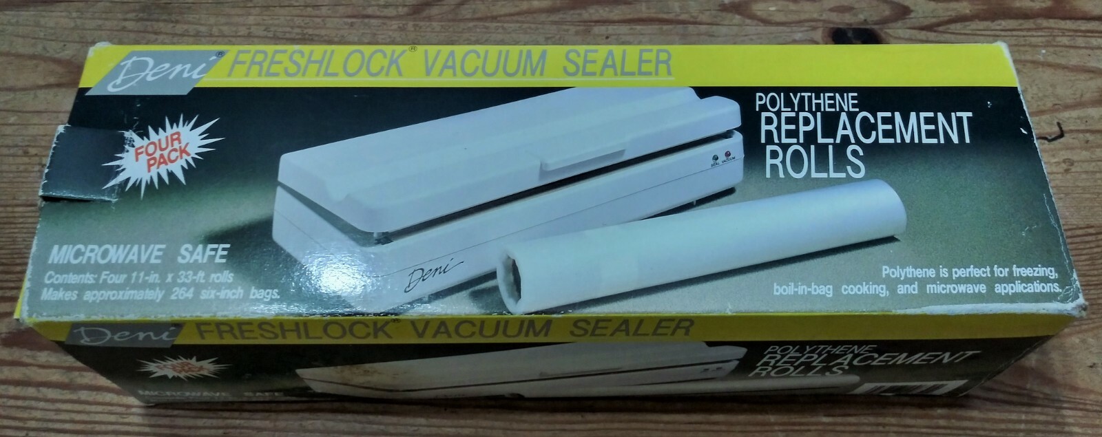 how to use deni freshlock vacuum sealer